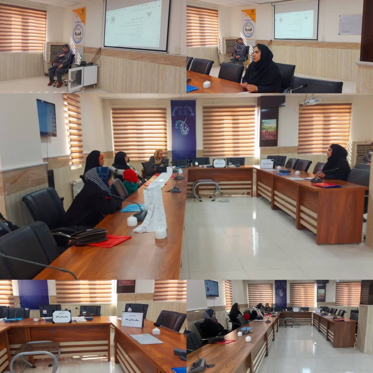 جلسه آموزشی سبک زندگی سالم